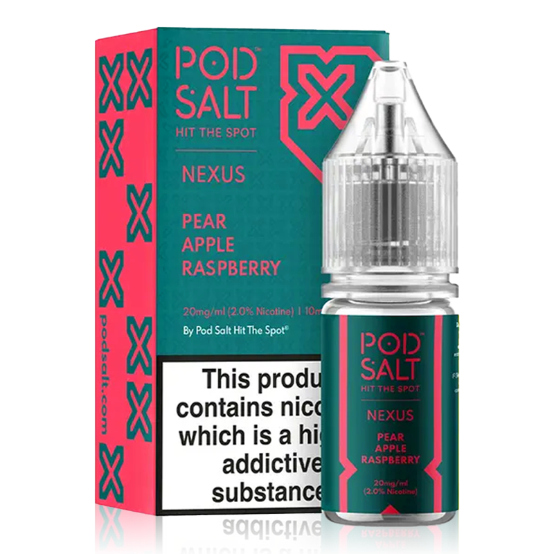 Pear Apple Raspberry By Nexus Pod Salt 10ml. for your vape at Red Hot Vaping