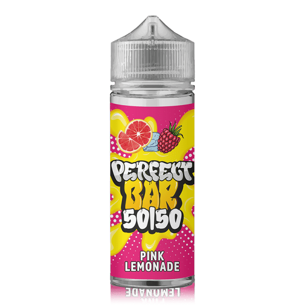 Pink Lemonade 50/50 By Perfect Bar 100ml Shortfill for your vape at Red Hot Vaping