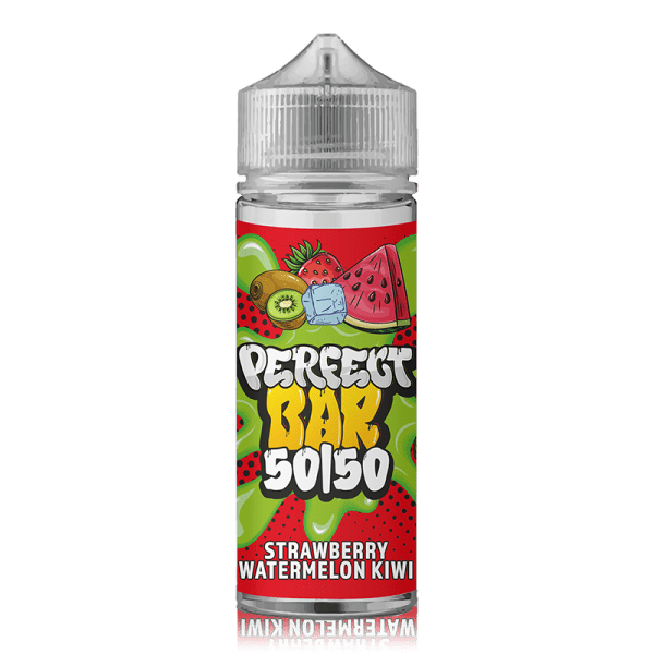 Strawberry Watermelon Kiwi 50/50 By Perfect Bar 100ml Shortfill for your vape at Red Hot Vaping