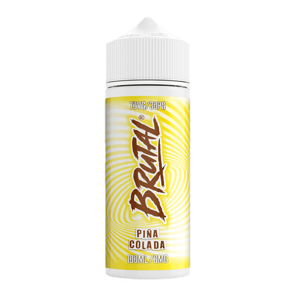 Pina Colada By Brutal Drinks 100ml Shortfill for your vape at Red Hot Vaping