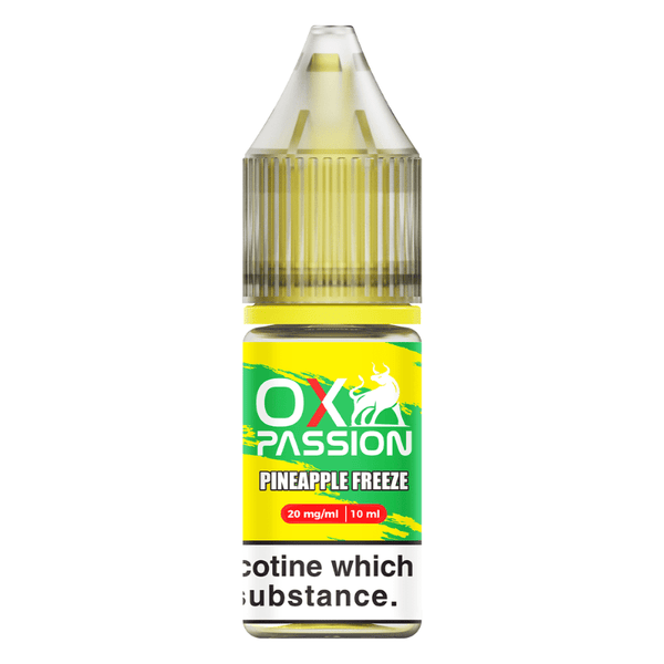 Pineapple Freeze By Ox Passion Salt 10ml for your vape at Red Hot Vaping