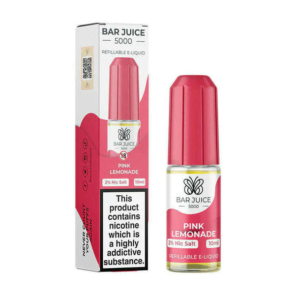 Pink Lemonade By Bar Juice 5000 10ml for your vape at Red Hot Vaping