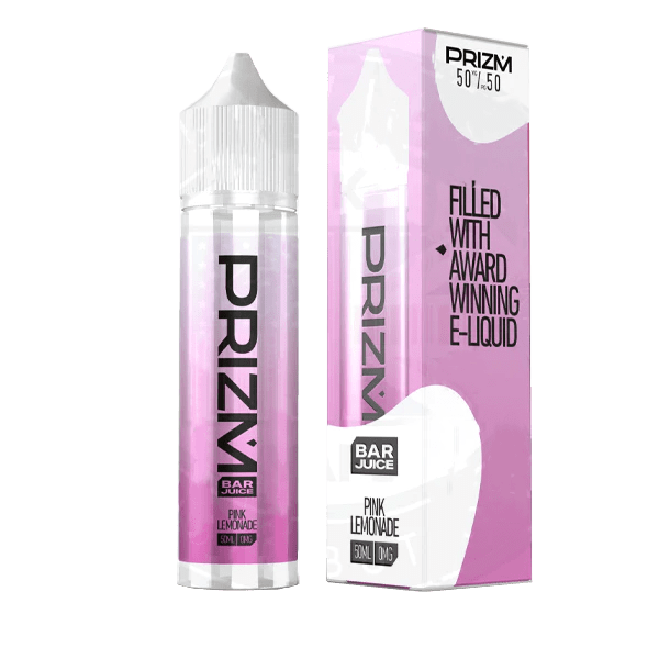 Pink Lemonade 50/50 By Prizm Bar Juice 50ml Shortfill for your vape at Red Hot Vaping