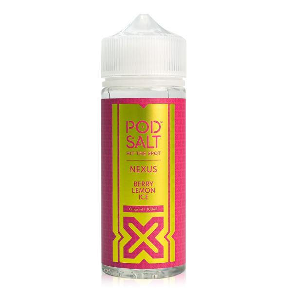 Berry Lemon Ice By Nexus Pod Salt 100ml Shortfill for your vape at Red Hot Vaping