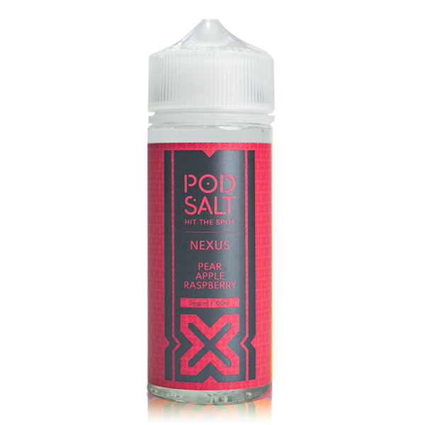 Pear Apple Raspberry By Nexus Pod Salt 100ml Shortfill for your vape at Red Hot Vaping