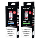 RPM 3 Replacement Coils By Smok