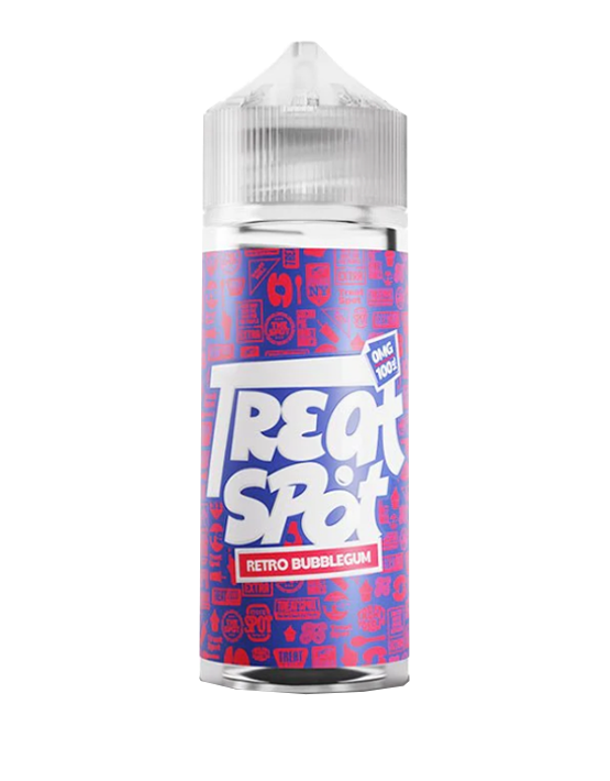 Retro Bubblegum 50/50 By Treat Spot 100ml Shortfill