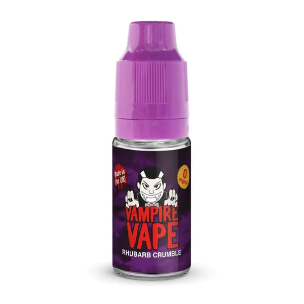 Rhubarb Crumble By Vampire Vape 10ml 50/50