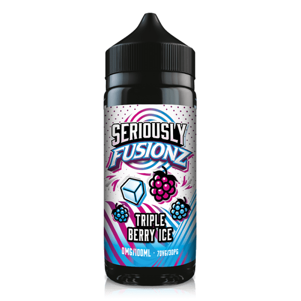Seriously Fusionz Triple Berry Ice By Doozy Vapes 100ml Shortfill for your vape at Red Hot Vaping