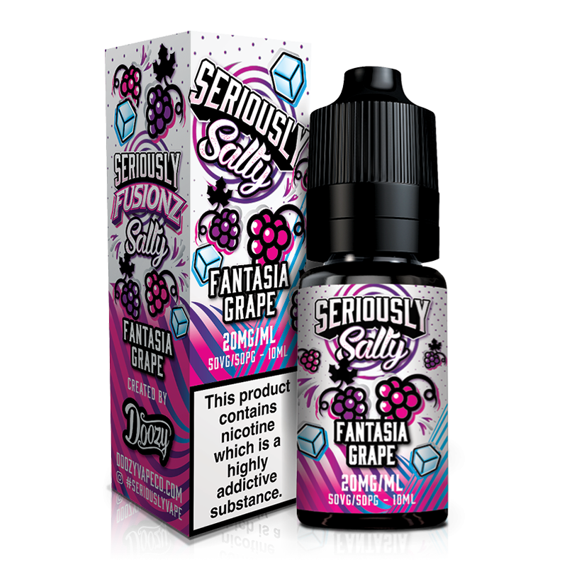 Fantasia Grape By Seriously Fusionz 10ml for your vape at Red Hot Vaping