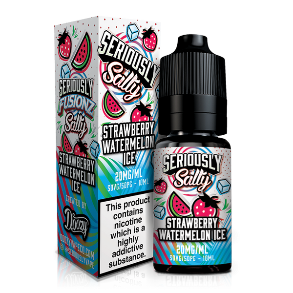 Strawberry Watermelon Ice By Seriously Fusionz 10ml for your vape at Red Hot Vaping