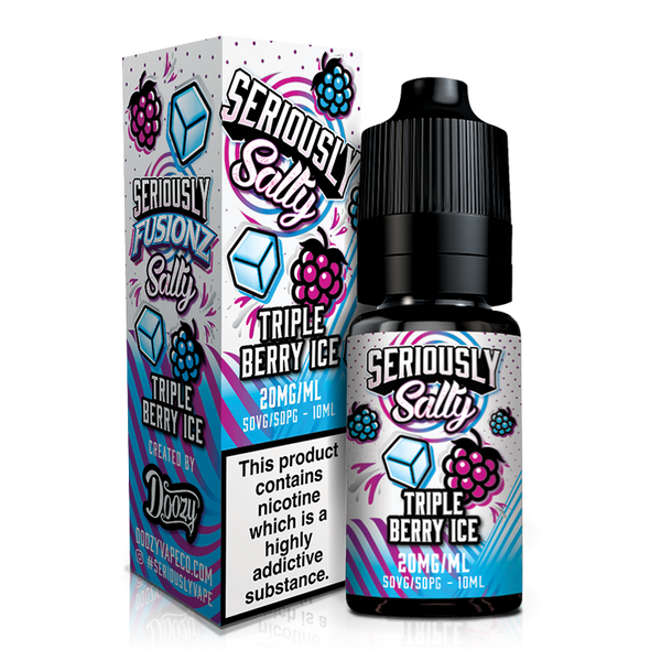 Triple Berry Ice By Seriously Fusionz 10ml for your vape at Red Hot Vaping