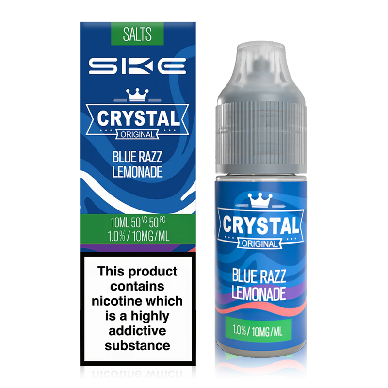 Blue Razz Lemonade By SKE Crystal Original Salts 10ml for your vape at Red Hot Vaping