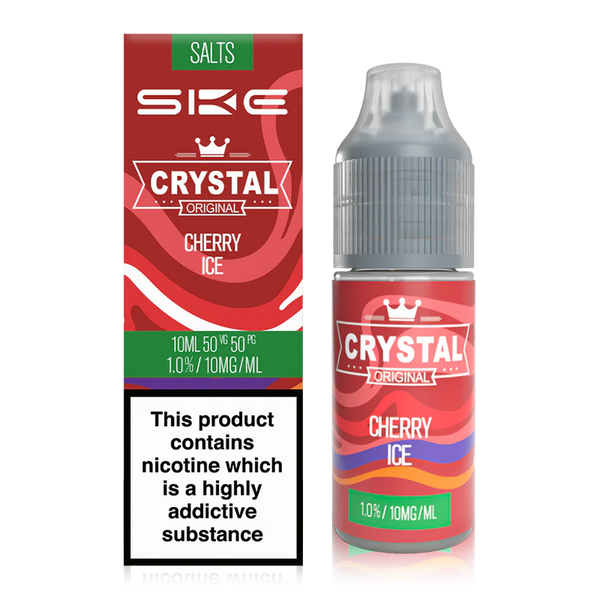 Cherry Ice By SKE Crystal Original Salts 10ml for your vape at Red Hot Vaping