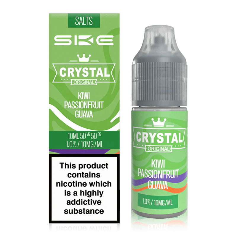 Kiwi Passionfruit Guava By SKE Crystal Original Salts 10ml for your vape at Red Hot Vaping