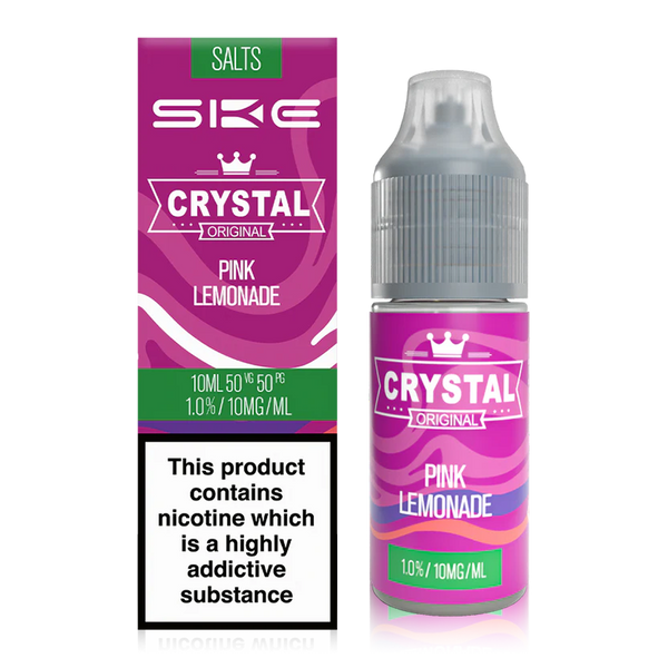 Pink Lemonade By SKE Crystal Original Salts 10ml for your vape at Red Hot Vaping