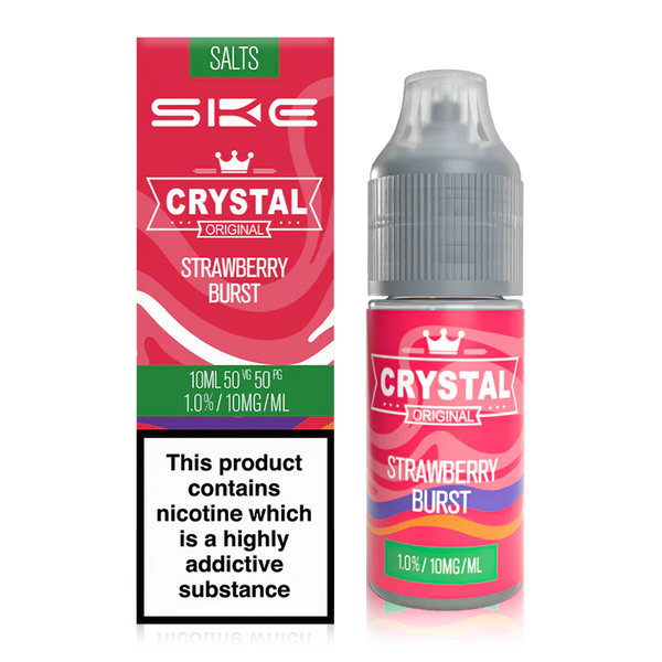 Strawberry Burst By SKE Crystal Original Salts 10ml for your vape at Red Hot Vaping