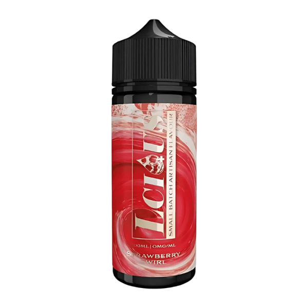 Strawberry Swirl By Lcious 100ml Shortfill for your vape at Red Hot Vaping