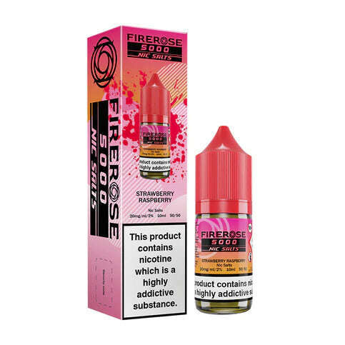 Strawberry Raspberry By Elux Firerose Nic Salt 10ml for your vape at Red Hot Vaping