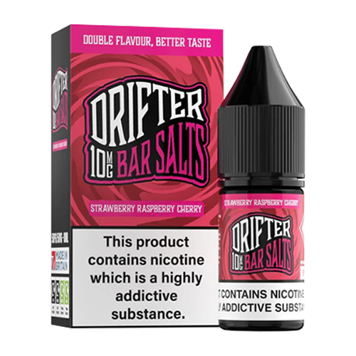 Strawberry Raspberry Cherry By Drifter Nic Salt 10ml