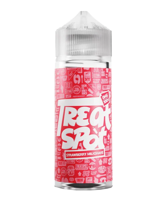 Strawberry Milkshake 50/50 By Treat Spot 100ml Shortfill