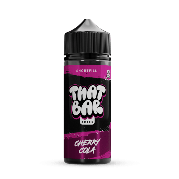 Cherry Cola Ice 50/50 By That Bar Juice 100ml Shortfill for your vape at Red Hot Vaping