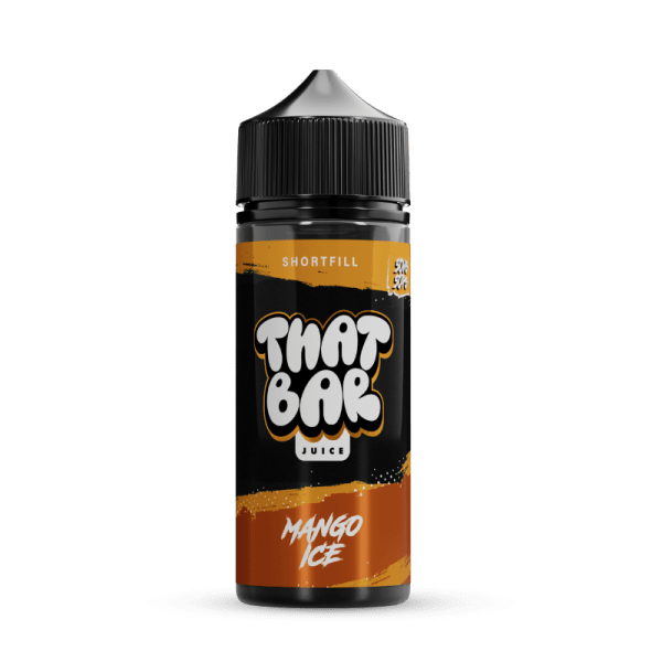 Mango Ice 50/50 By That Bar Juice 100ml Shortfill for your vape at Red Hot Vaping