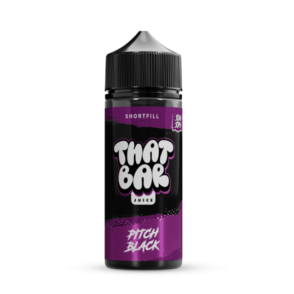 Pitch Black 50/50 By That Bar Juice 100ml Shortfill