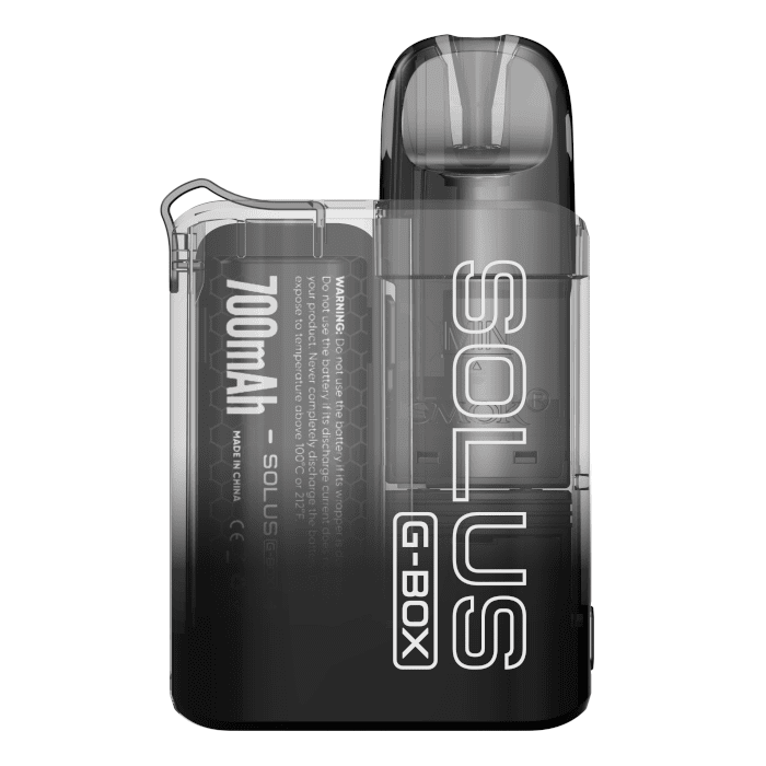 Solus G-Box Pod Kit By Smok in Transparent, for your vape at Red Hot Vaping