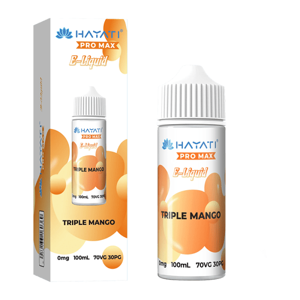 Triple Mango By Hayati 100ml Shortfill for your vape at Red Hot Vaping