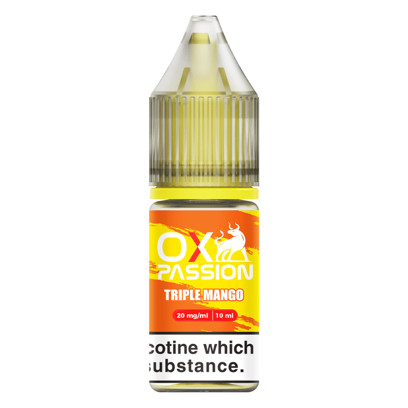 Triple Mango By Ox Passion Salt 10ml for your vape at Red Hot Vaping