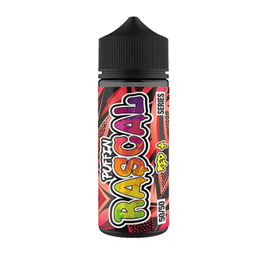 Red A 50/50 By Puffin Rascal 100ml Shortfill for your vape at Red Hot Vaping
