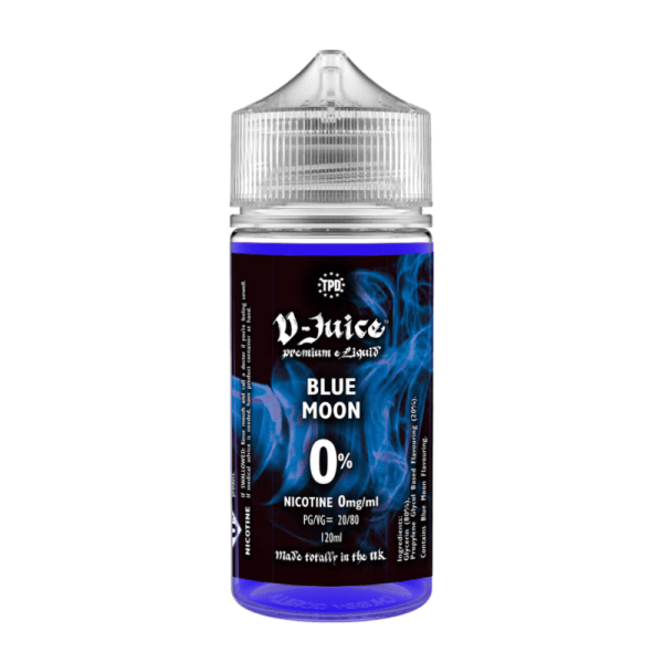 Blue Moon By V-juice 100ml Shortfill for your vape at Red Hot Vaping