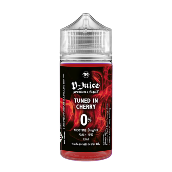 Tuned In Cherry By V-juice 100ml Shortfill