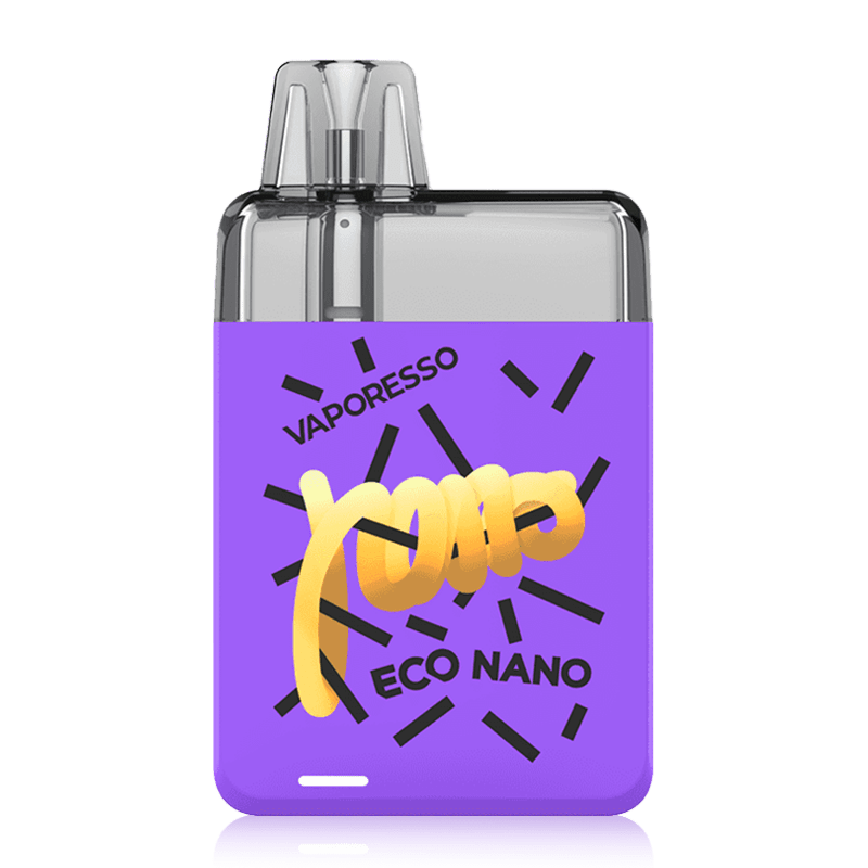 Eco Nano Pod Kit By Vaporesso in Creamy Purple, for your vape at Red Hot Vaping