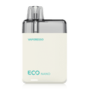 Eco Nano Pod Kit By Vaporesso in Ivory White, for your vape at Red Hot Vaping