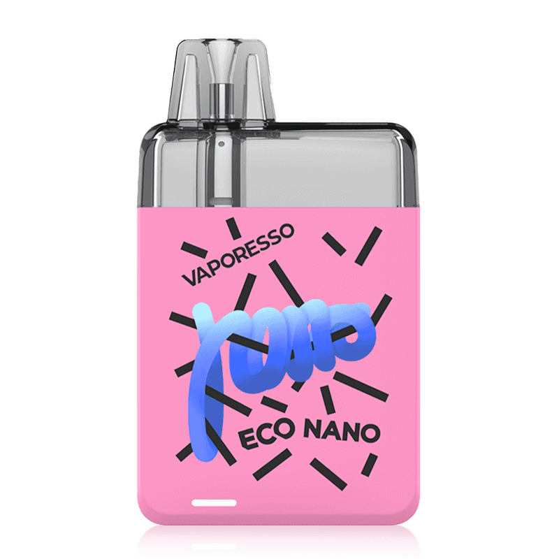 Eco Nano Pod Kit By Vaporesso in Peach Pink, for your vape at Red Hot Vaping