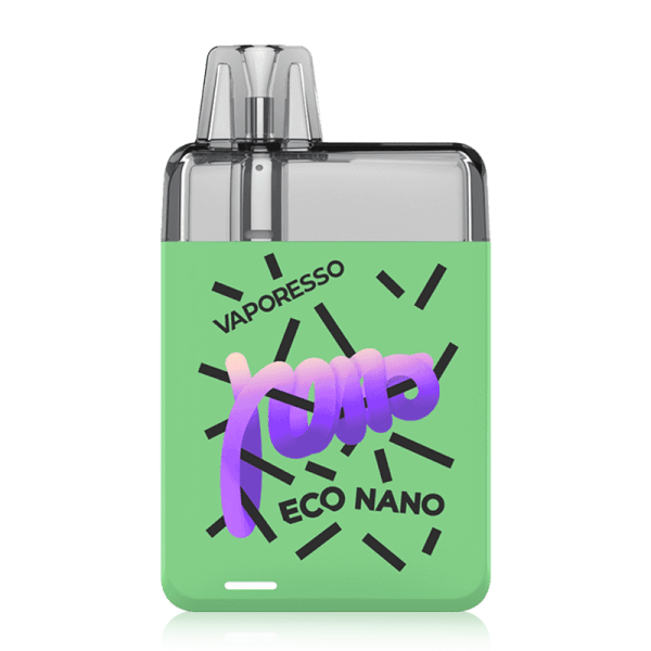 Eco Nano Pod Kit By Vaporesso in Spring Green, for your vape at Red Hot Vaping