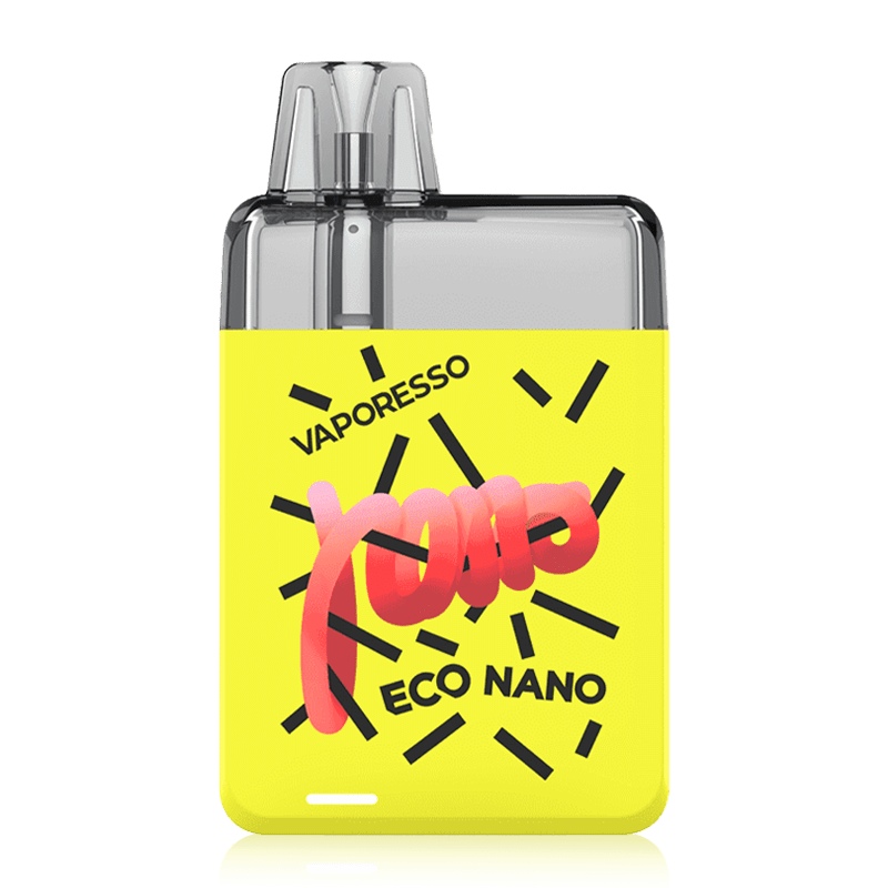 Eco Nano Pod Kit By Vaporesso in Summer Yellow, for your vape at Red Hot Vaping