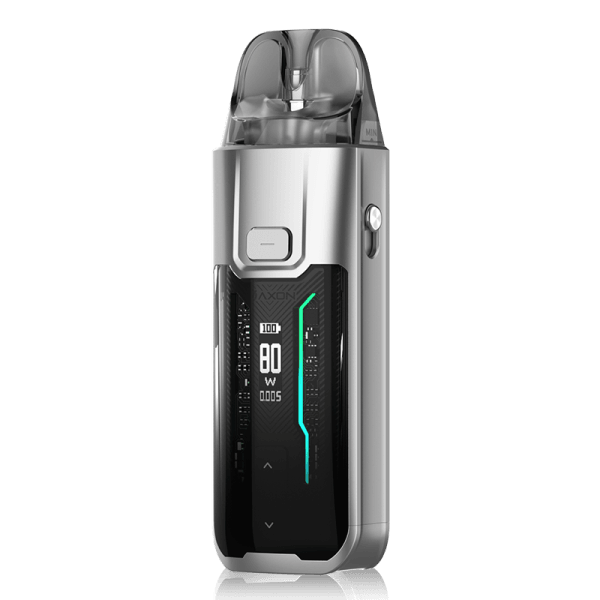 Luxe XR Max Pod Kit By Vaporesso in Silver, for your vape at Red Hot Vaping