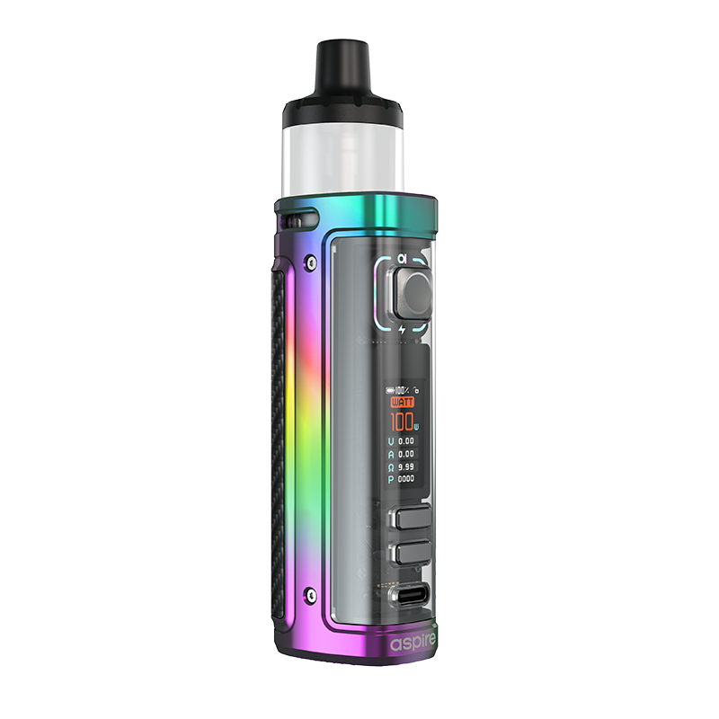 Veynom LX Pod Kit By Aspire in Rainbow, for your vape at Red Hot Vaping