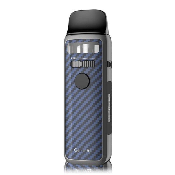 Vinci 3 Pod Kit By VooPoo in Carbon Fiber Blue, for your vape at Red Hot Vaping