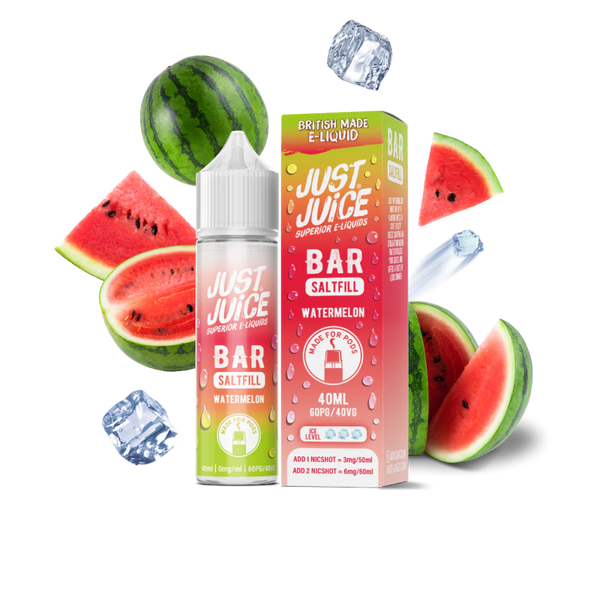 Watermelon By Just Juice Bar Saltfill 40ml Shortfill