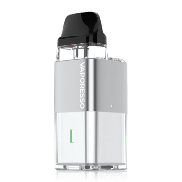 Xros Cube Pod Kit By Vaporesso in Silver, for your vape at Red Hot Vaping