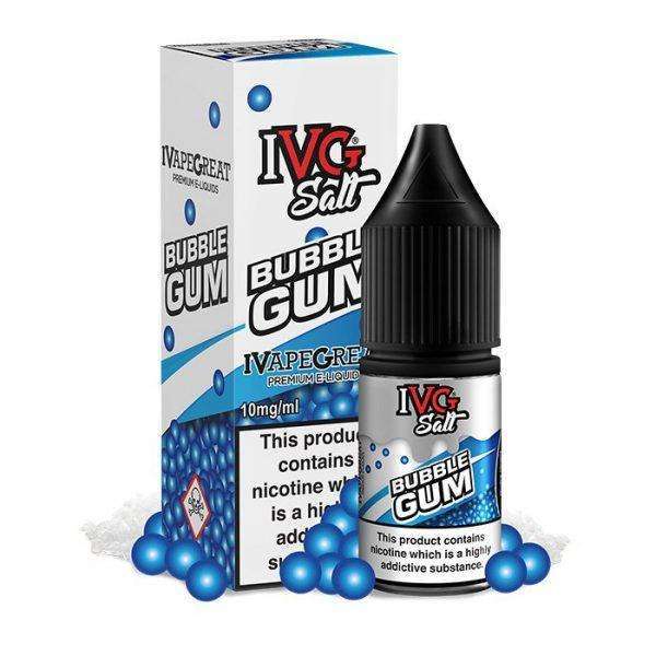 Bubblegum By IVG Salt 10ml for your vape at Red Hot Vaping