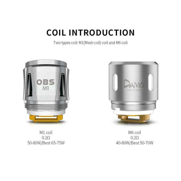 OBS Cube Coils a  for your vape by  at Red Hot Vaping