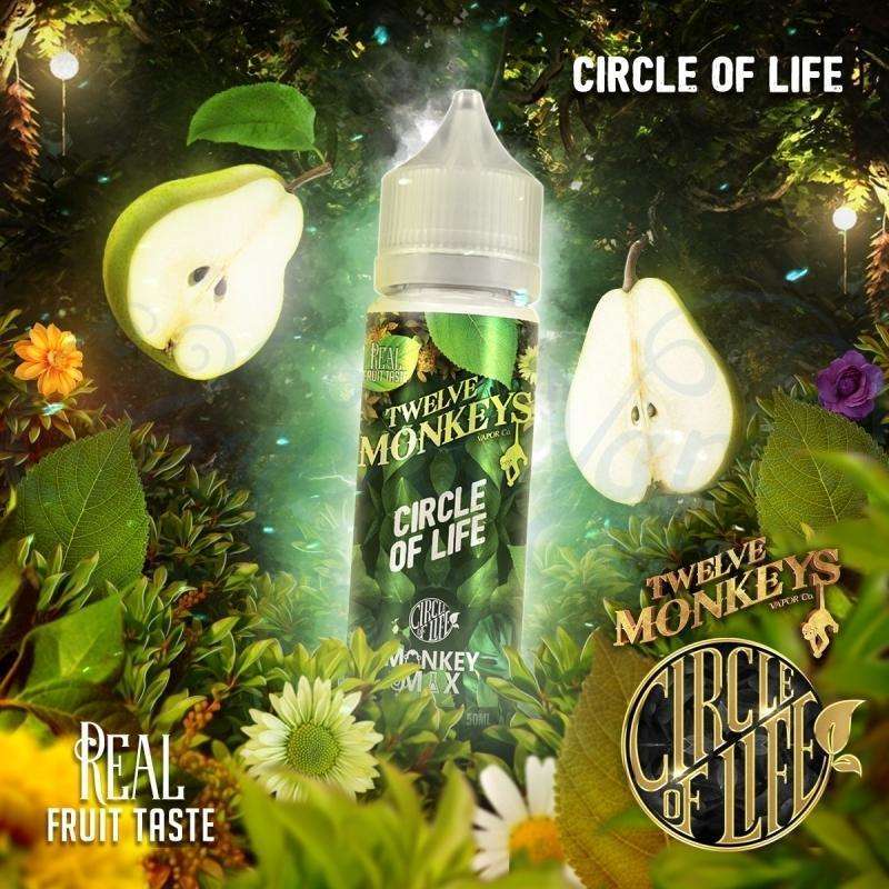 Circle Of Life By Twelve Monkeys 50ml Shortfill for your vape at Red Hot Vaping