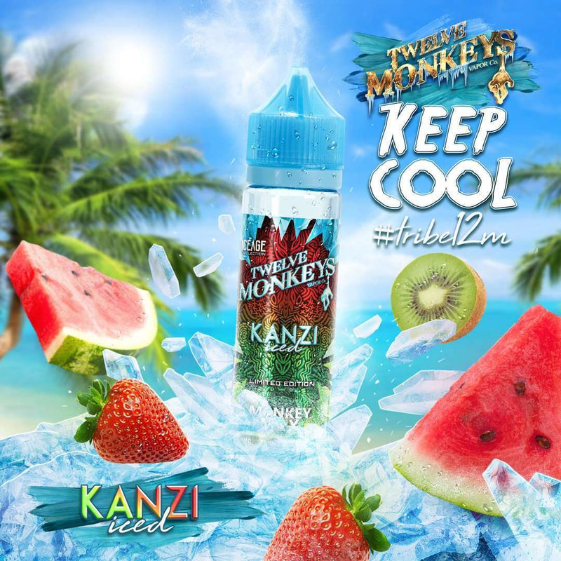 Kanzi Ice Twelve Monkeys 50ml a  for your vape by  at Red Hot Vaping