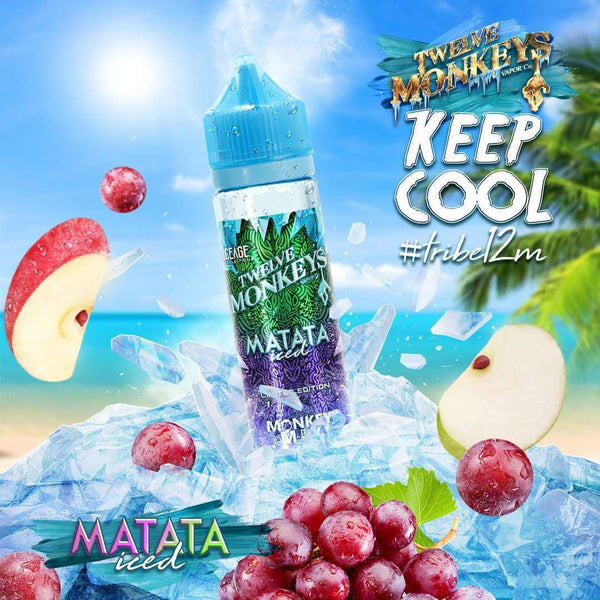 Matata Ice Twelve Monkeys 50ml a  for your vape by  at Red Hot Vaping