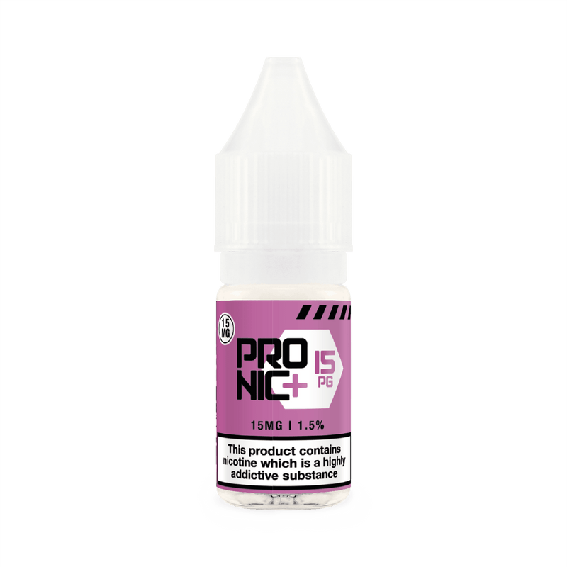 Pro Nic + Nicotine Shot 15MG PG for your vape at Red Hot Vaping